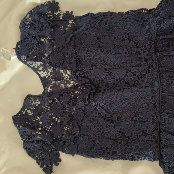 Paul & Joe Sister Blue Lace Dress - Picture 6 of 10